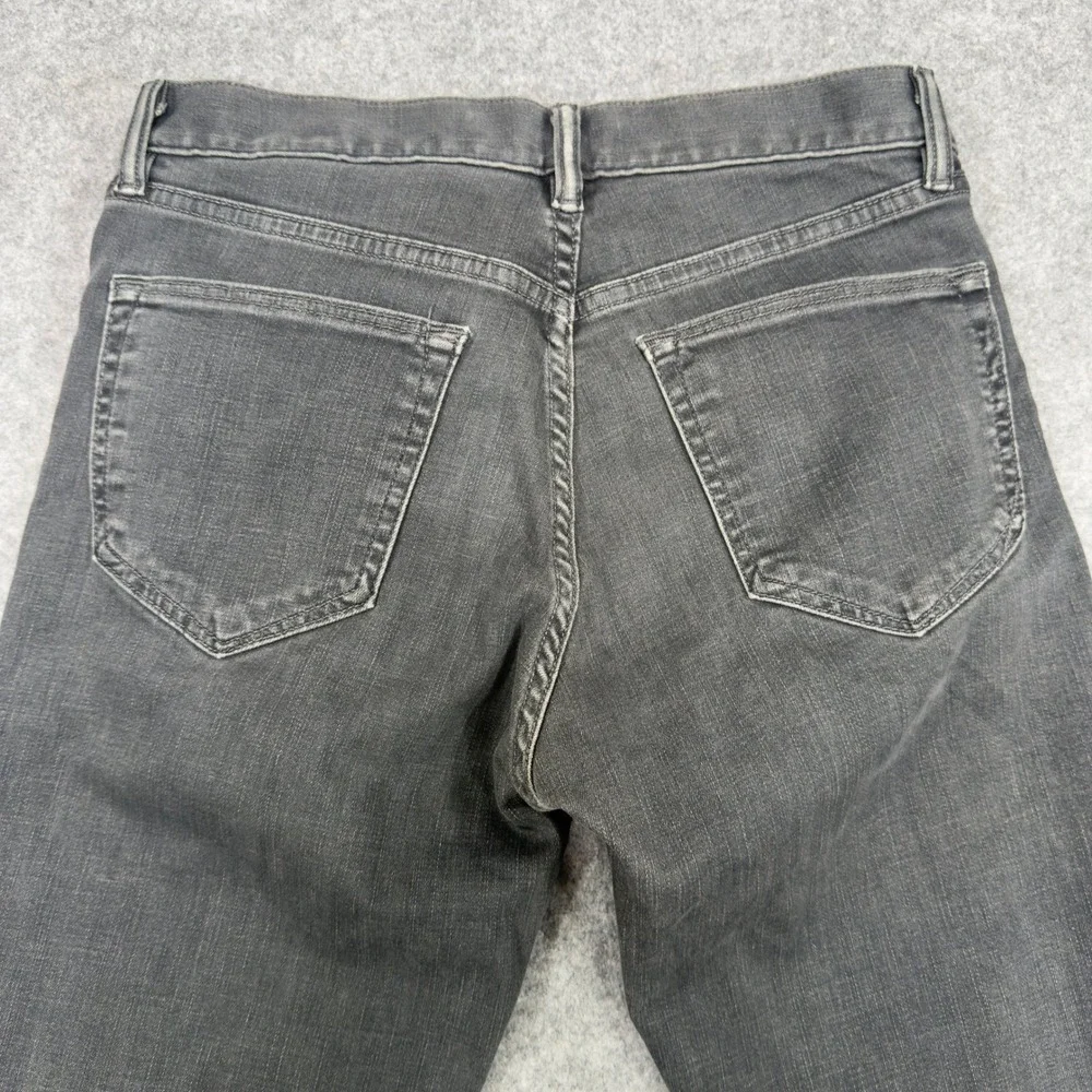 Banana Republic Slim Fit Jeans Mens 31x32 Charcoal Gray Stretch Denim Pants